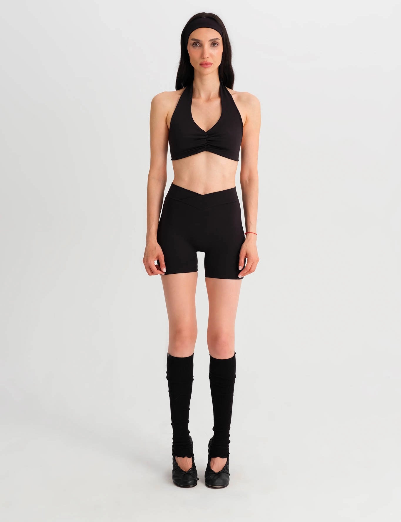 Mini Biker Shorts - Black