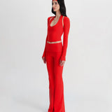 Off-Duty Bolero - Red
