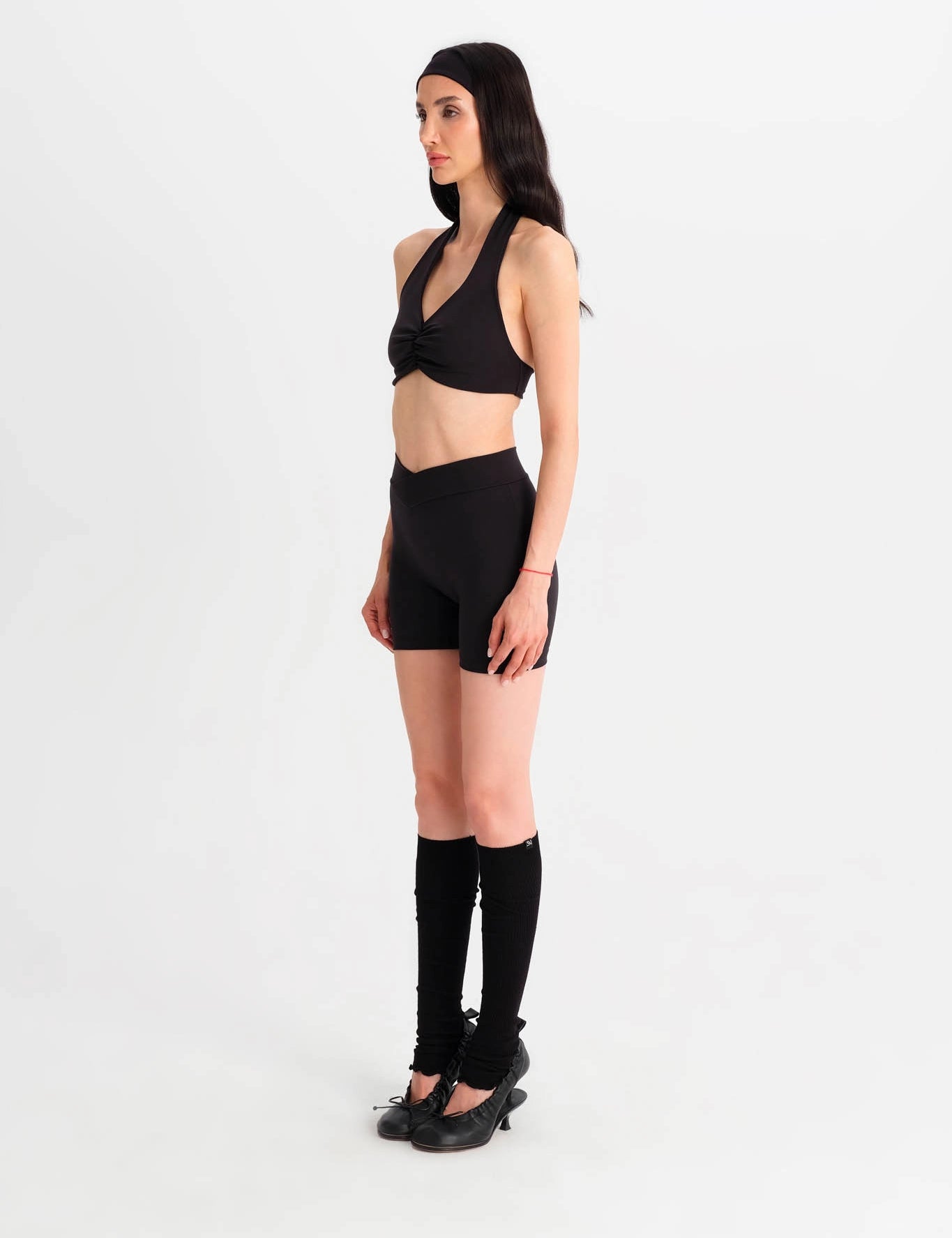 Mini Biker Shorts - Black