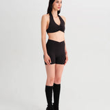 Halter Bra - Black