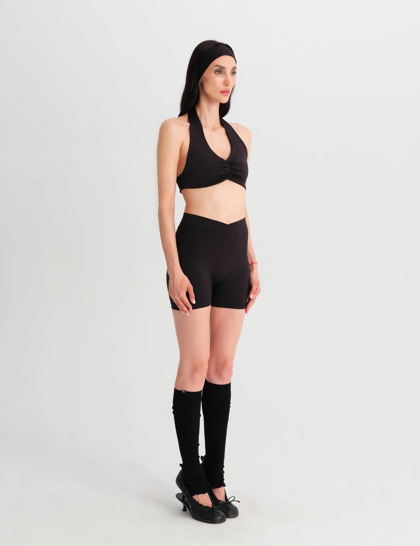 Halter Bra - Black