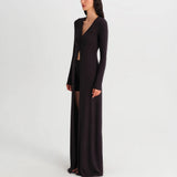 Vanilla Long Cardigan - Black