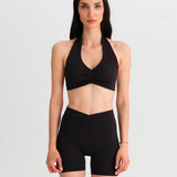 Halter Bra - Black