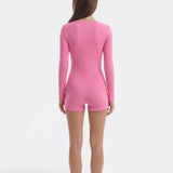 Crush Playsuit - Pink