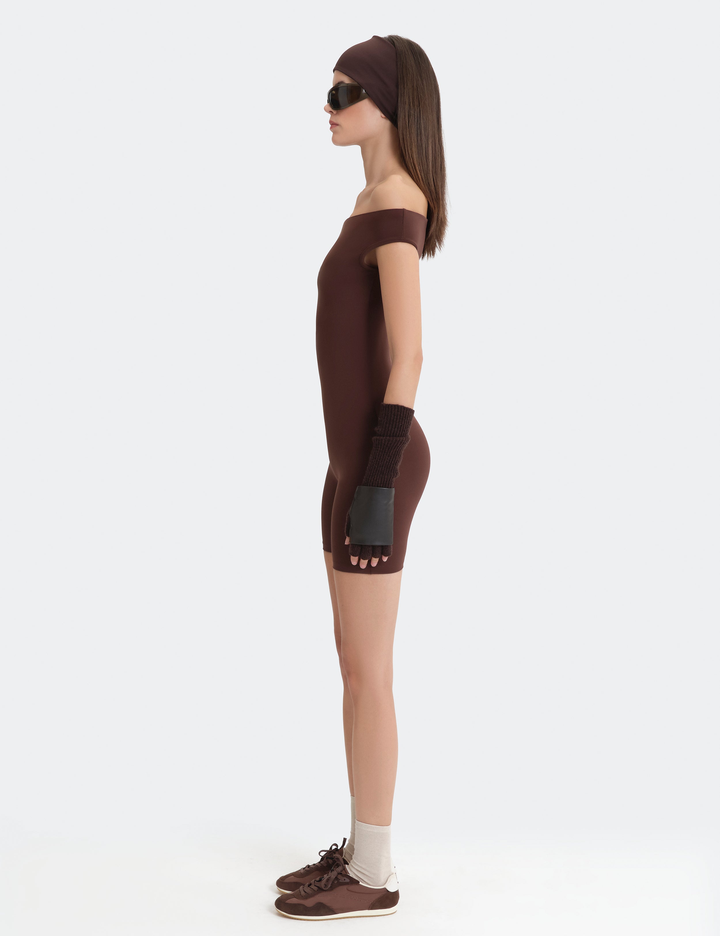 Driven Jumpsuit - Brown