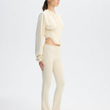 London Corset Hoodie - Beige