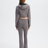 London Corset Hoodie - Grey