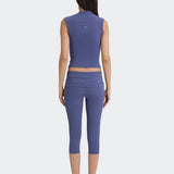 Off-Duty Yoga Capri Pants - Blue