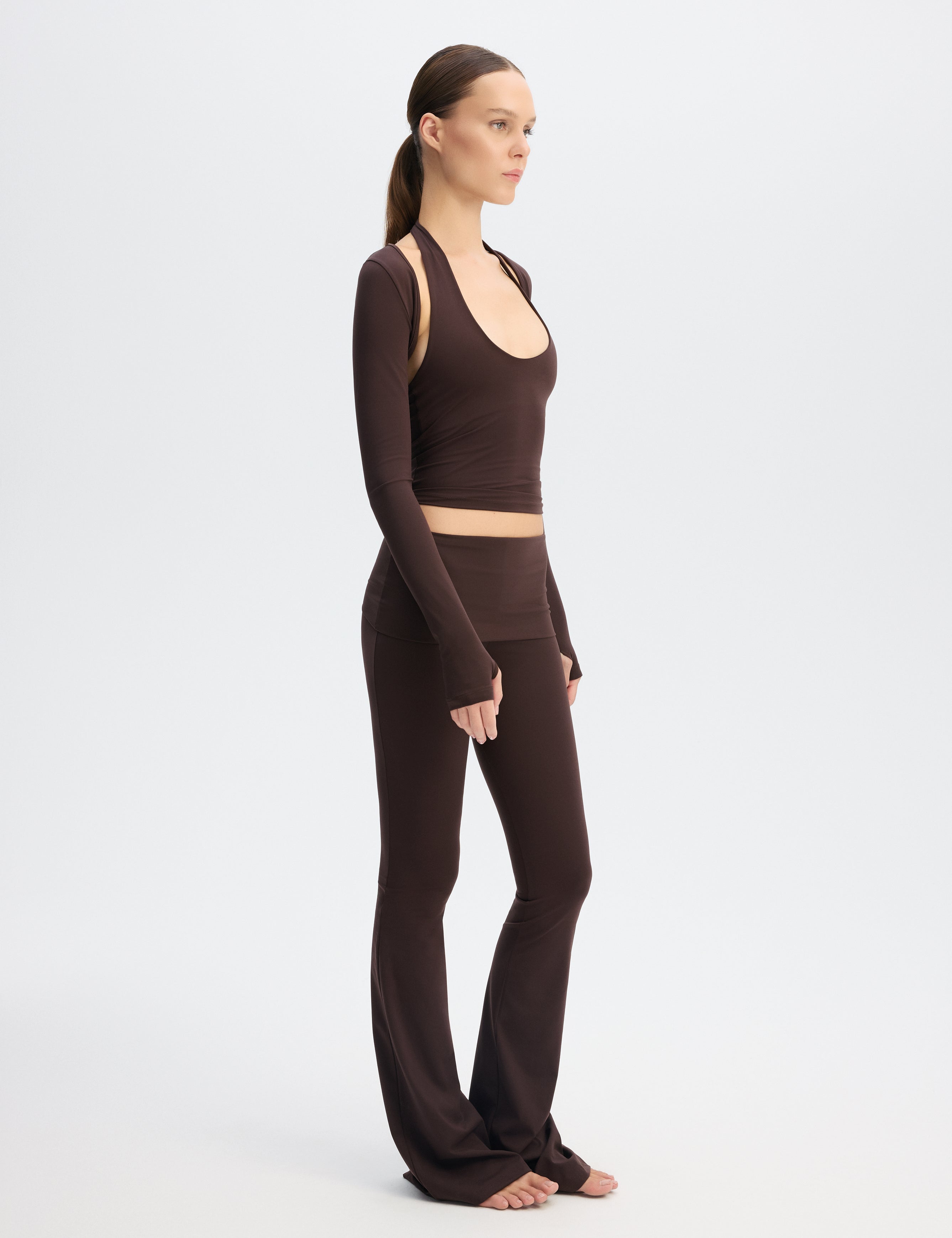 Off-Duty Bolero - Brown