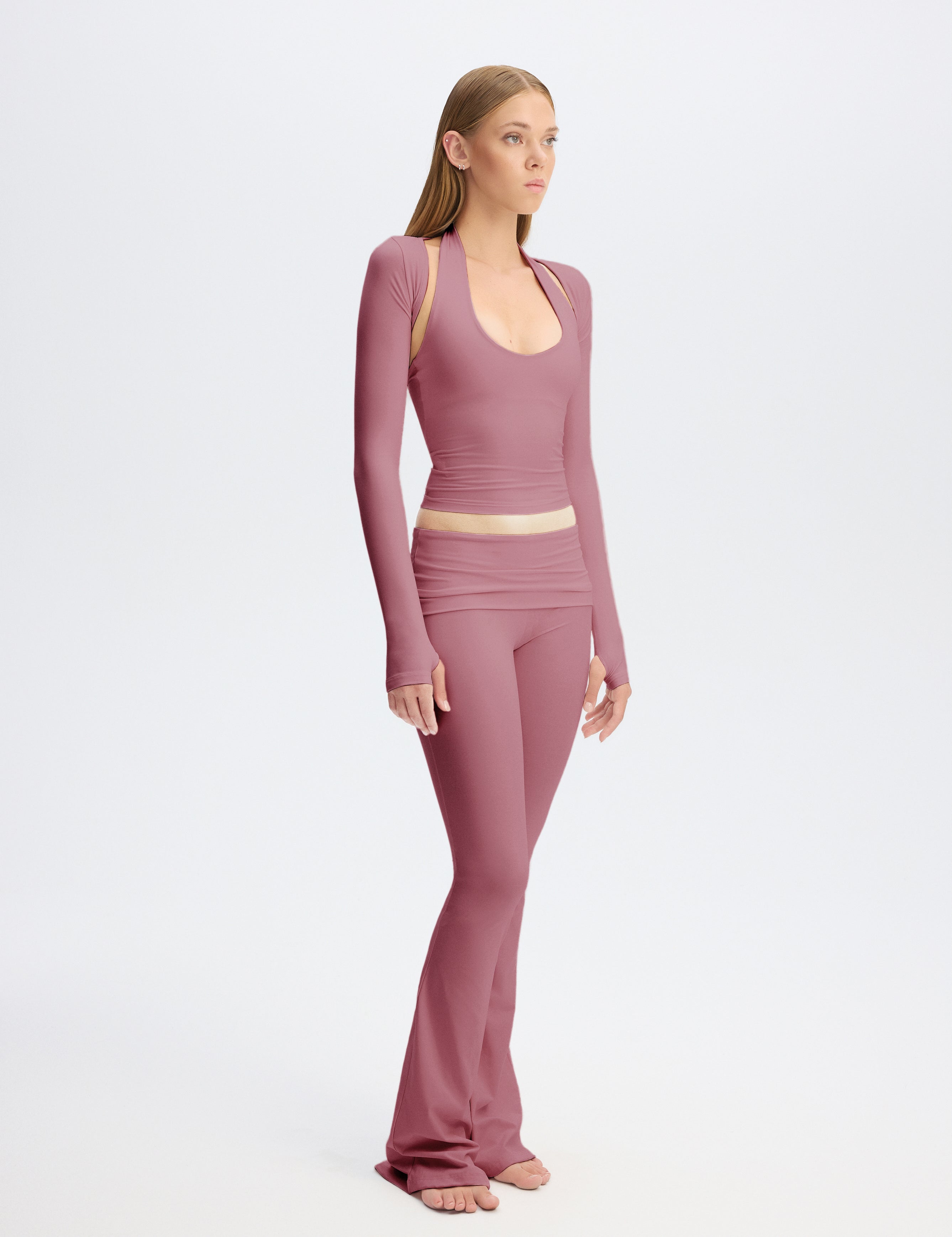 Off-Duty Bolero - Mauve