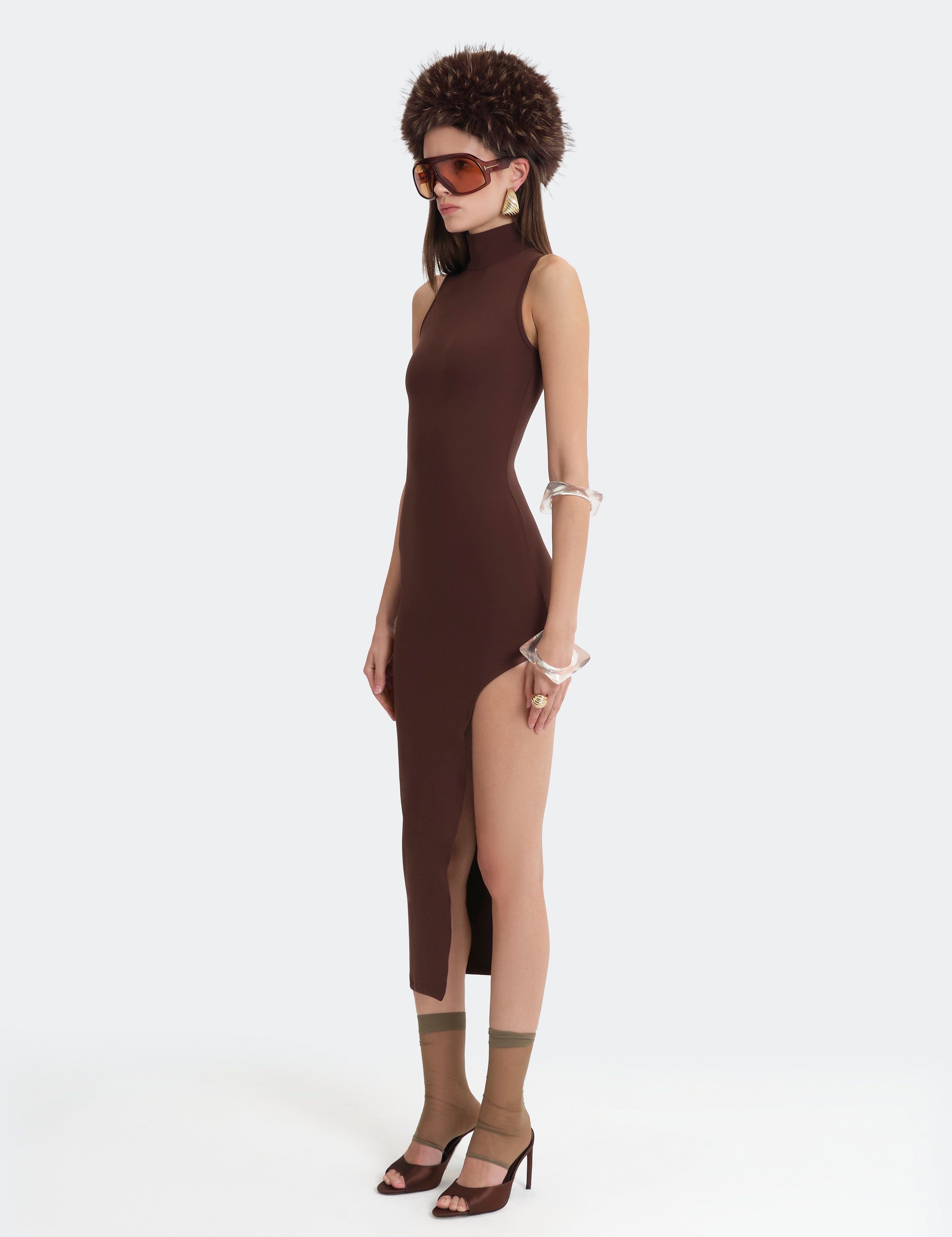 Sevv Dress - Brown