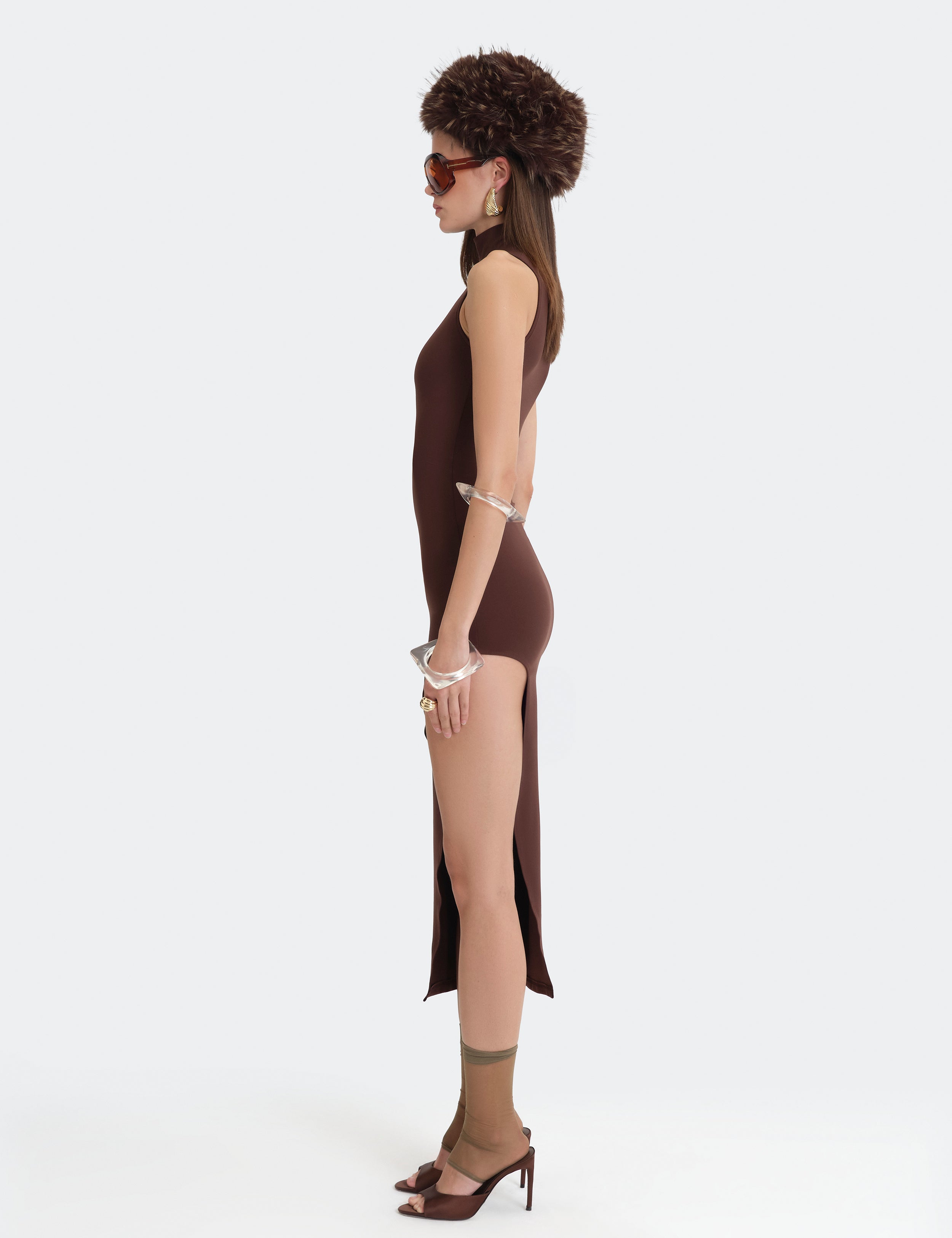 Sevv Dress - Brown