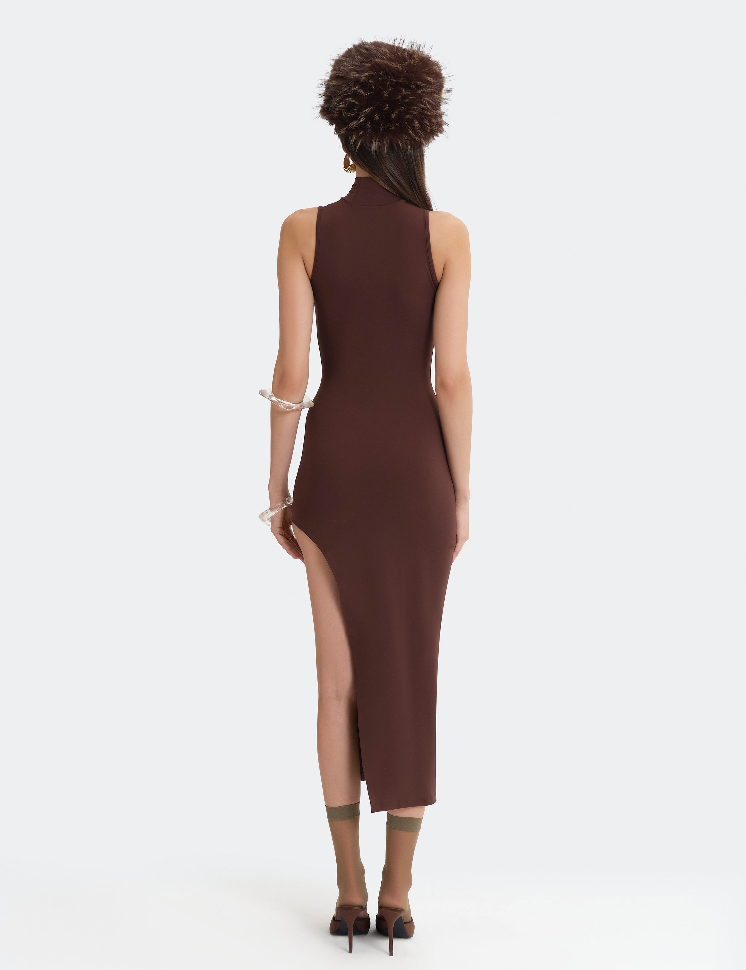 Sevv Dress - Brown