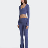 Sky Long Sleeve Top - Blue