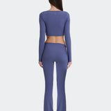 Sky Long Sleeve Top - Blue