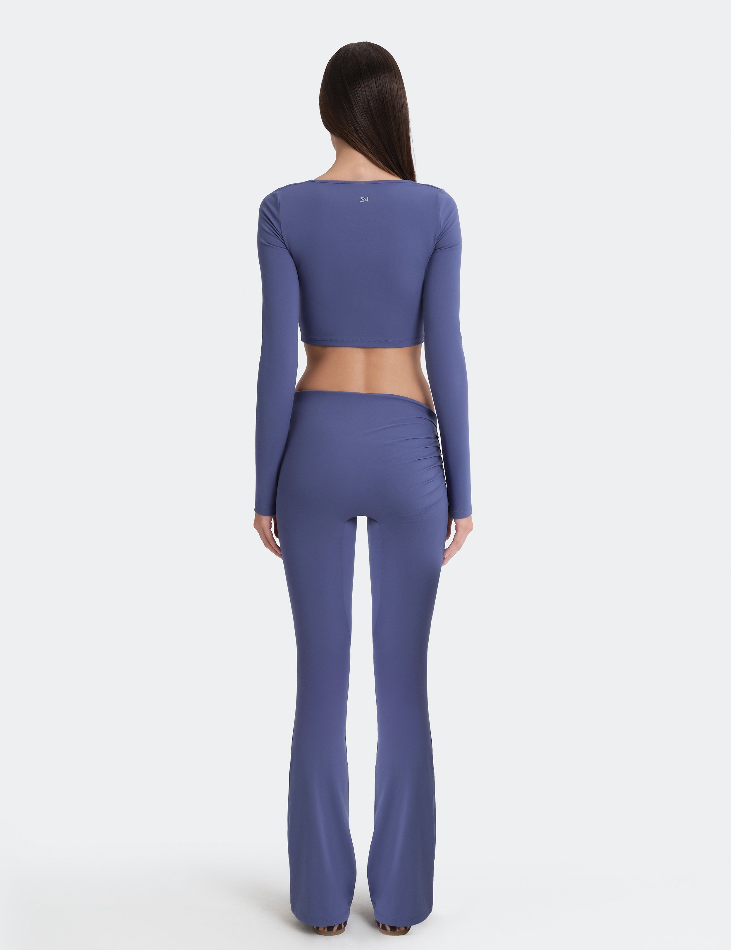 Sky Long Sleeve Top - Blue