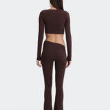 Sky Long Sleeve Top - Brown