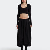 Sky Long Sleeve Top - Black