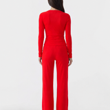 Soft Lounge Pants - Red