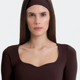 Thin Headband - Brown